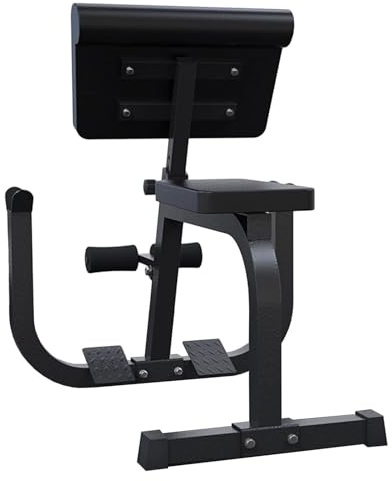 Roman Chair Hyperextension-Bank, robuste Hantelbank, sitzende Krafttrainings-Fitness-Sit-Up-Gymnastikbank für das Heim-Fitnessstudio, belastbar mit 330 Pfund