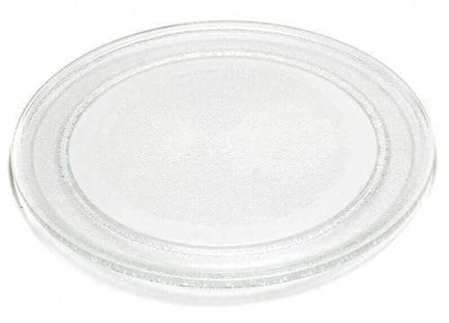 Universal 3390W1G005A Microwave Plate Glass Turntable 24.5cm Without Retainer Compatible for LG NNE225MB NN-E225MB NNE255WB NN-E255WB NN-K105