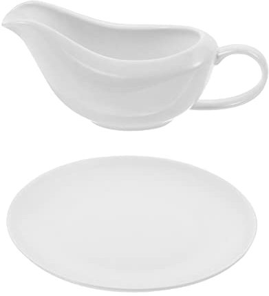 Alipis Gravy Boat Sauce Container Ergonomic Handle for Everyday Dining and Holiday Meals