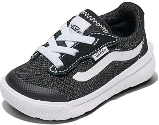 Vans Range BRZ V Baskets pour Enfant Noir/Blanc Pointure 37, Noir/Blanc, 21 EU