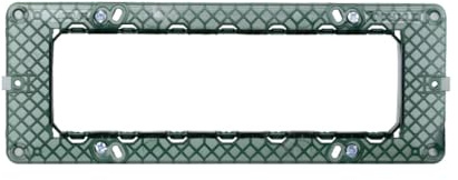 SUPPORTO A 7 MODULI, PER CASSETTA SCATOLA 506, PER PLACCA A 7 POSTI, COMPATIBILE CON VIMAR PLANA, SERIE STARLIGHT, SERIE CIVILE, MASCHERINA