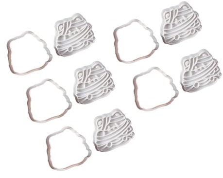 5 unici per biscotti a forma orso Halloween, stampo per biscotti, biscotti, fondente, pasticceria, formine per biscotti, torte, biscotti Halloween, stampino per orsetti da forno