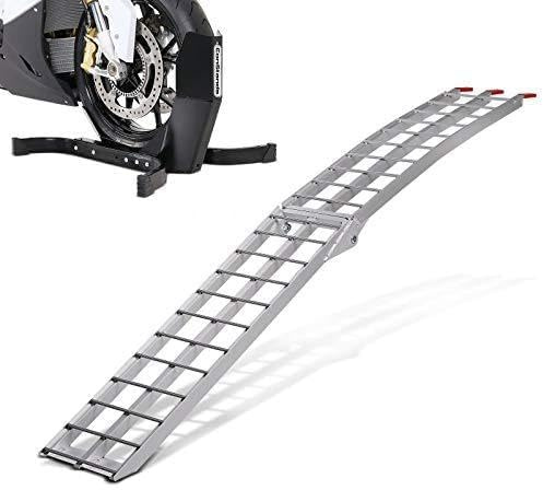 Auffahrrampe + Motorradwippe CP2 kompatibel mit Chopper/Custombike CB3301