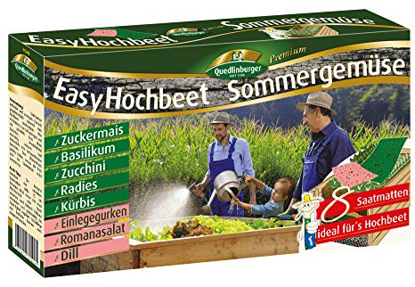 Quedlinburger 2943150 Easy Hochbeet Sommergemüse (Gemüsesamen)