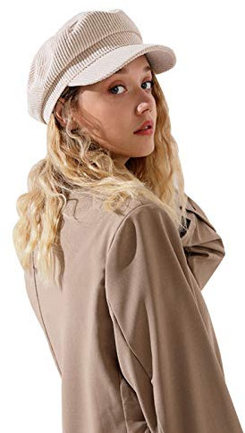 FOLDING Fliegermütze Wolle Ballon- Hut-Winter-Hut-Masken-Beret Kaltes Wetter Strick Outdoor-Aktivitäten (Color : Beige)