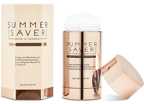 SUMMERSAVER WOMAN - Der Anti-Wundreib-Stick der Deine Haut schützt | Langanhaltender und effektiver Schutz, dermatologisch getestet | Kokos- und Mandelöl pflegt die Haut, Vitamin-E regeneriert