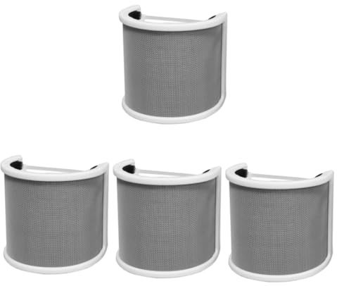UKCOCO 4stücke U-förmiger Mikrofon Windschutz Für Optimale Geräuschreduzierung Handheld Mikrofon Popschutz Für Aufnahmen Und Outdoor-aktivitäten