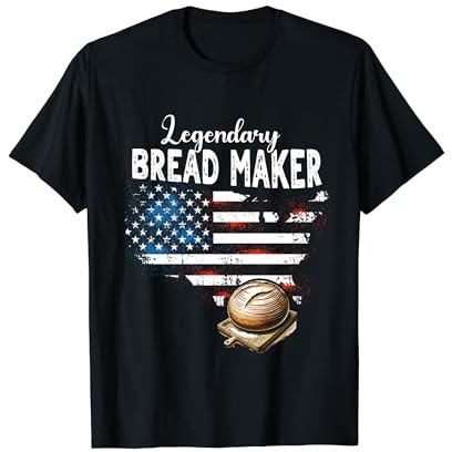 US Flag Bread Maker T-Shirt