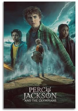 SZTIANCAI Poster du film Percy Jackson et les olympiens - Décoration murale esthétique - 30 x 45 cm - Style sans cadre
