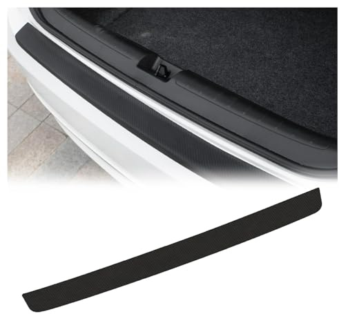 WEQTYSAB Coche Protector Paragolpes Trasero, para VW TIGUAN 3 2023+ Protector Paragolpes Trasero Antiarañazos Coche Protección Borde de Carga