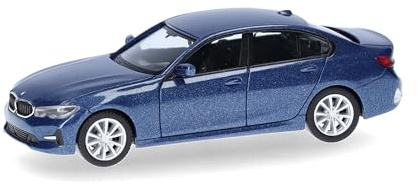 Herpa Modellauto BMW 3er Limousine (G20), Miniatur im Maßstab 1:87, Sammlerstück, Made in Germany, Modell aus Kunststoff