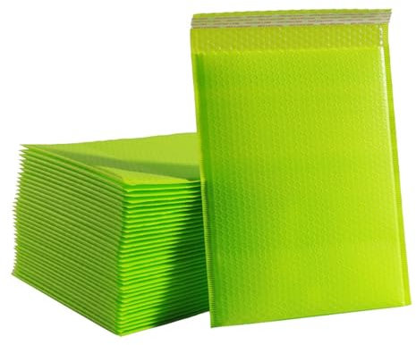 Luftpolstertaschen Luftpolsterumschläge, 20 Stück, Luftpolstertaschen, Poly-Luftpolstertaschen, selbstklebende, gepolsterte Umschläge, Geschenktüten, bunte Verpackungsumschläge for Bücher(25 * 30cm)