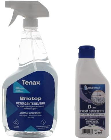 Kit per pulire, lucidare e proteggere Top in marmo, granito