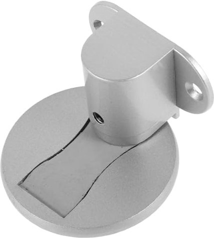 SEWOART Scharnierstift-türstopper Verstellbarer Aluminium-wandstopper Selbstklebend Oder Schraubenmontiert Passt Für Verschiedene Türgrößen