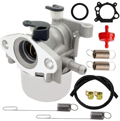 Kit de carburateur BenTsD compatible avec les modèles 796707 et 794304, compatible avec les tondeuses poussées Briggs & Stratton 6,25 CV et 6,75 CV, moteur Toro Craftsman 799866, 790845 et 799871