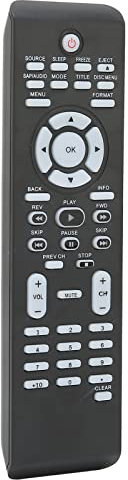 con Telecomando Universale, Controllo Remote Remote Universal per la TV Realizzata in Materiale ABS Non Richiede Programmazione o Accoppiamento NF801UD 19MD301B/F7 22MD311B/F7