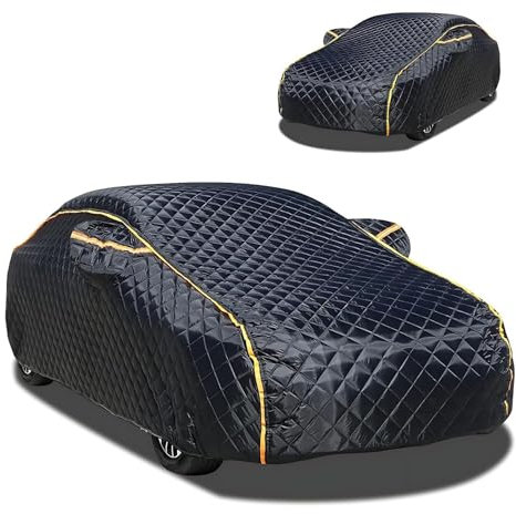 Hail Proof Car Cover for Jeep Wrangler TJ 1997-2006,Padded and thickened car protective cover,indoor and outdoor four-season car cover,waterproof and heat-insulating