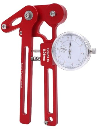 Generic Misuratore di Tensione per Raggi di Bicicletta, Robusta Struttura in Lega, Misurazione Precisa della Tensione per Professionisti della Messa a Punto delle Ruote e Fai da Te in Lega