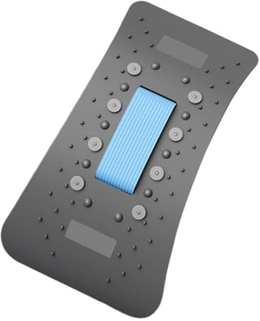 Estirador Lumbar, Con Calefacción, Imán y Ergonómico, Dispositivo De Estiramiento Lumbar Para Crujidos, Para Columna Cervical, Músculos Corporales, Recuperación, Relajación, Hombres, Mujeres,