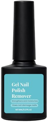 Solvente per smalto gel - 8 ml, solvente per smalto nutriente e idratante | Diluente per colla per unghie dei piedi per manicure domestica, cura personale, Lady Teen Girl, Principiante