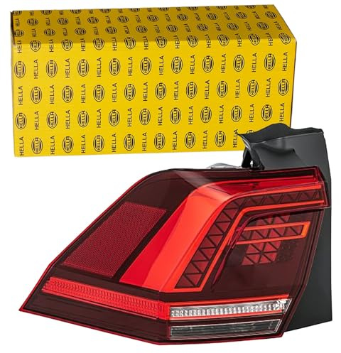 HELLA 2SD 012 521-051 Rückleuchte - LED - rauchgrau/rot | Kompatibel mit: VW TIGUAN, TIGUAN ALLSPACE