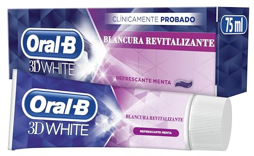 Oral-B 3D White Revitalising Toothpaste, Mint, 75 ml