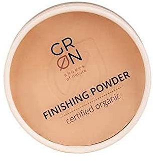 Grn shades of nature 30811 [GREEN] Organic Cosmetics Polvere di bambù, polvere compatta con effetto opaco, consistenza leggera, minerali naturali, vegano, senza talco, 9 g