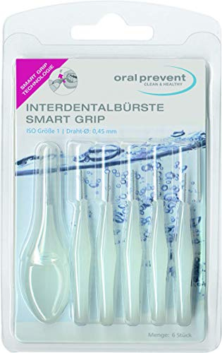 Oral Prevent Interdentalbürsten Smart Grip 0.45 mm weiß, 1er Pack(1 x 6 Stück)