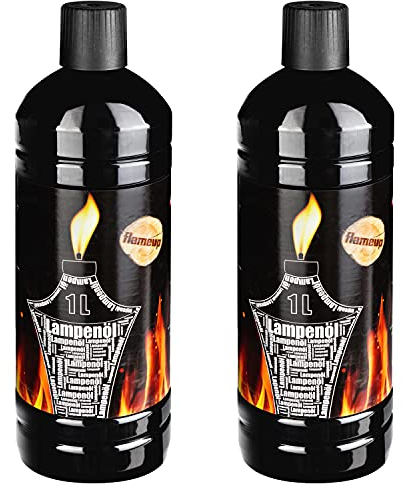 Olio per Lampada Lanterna Torcia 2 Litro Flameup