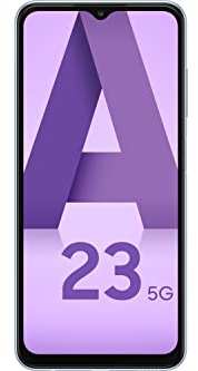 Samsung Galaxy A23 5G (64 GB) Azul Claro - Smartphone Android de 4 GB de RAM, Teléfono Móvil Libre con batería de 5000 mAh y pantalla de 6,4'' (Versión ES)