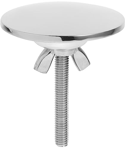 Uonlytech Wasserhahn-Steckerloch-Abdeckung Schwarzes Schwarze Wasserhahn-Metallverkleidung Beckenstopfen Küchenarmatur-Loch-Abdeckung Arbeitsplatten-Loch-Abdeckung