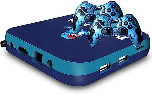 ZQJYMXY Console di Gioco Plug And Play 256GB Classico 3D Fighting PS N64 Console di Gioco retrò Android TV Top Box 50000 Giochi integrati