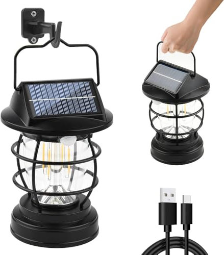 Motion Sensor Solar Security Lights Outdoor Wall Mounted,4 Modes 280lm 16 LED Waterproof IP65 2400mAh USB Powered Infrared Handheld Lamp for Front Door,Fence,Garage,Garden,Patio,Yard,decking,Camping