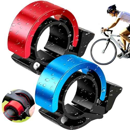 WiDream Mini Sonnette à Vélo Sonore, Sonnette Vélo pour Guidon Diamètre de 22 mm, 90dB Clochette Fort, Mini Cloche De Vélo, Cloche de Cyclisme pour Bicyclette VTT Trotinette Électrique