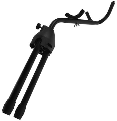 BESTonZON Saxophonständer Für Alt-tenor-saxophon Klarinettenständer Aus Stahleisen Ergonomisches Design Anti-rutsch-funktion Geeignet Für Zuhause Und Musikunterricht Leicht Und Tragbar