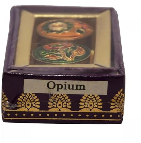 Natural Opium Parfum corporel longue durée sans alcool pour homme et femme 4 g