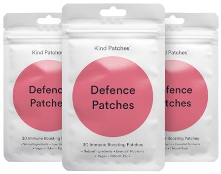 Kind Patches Defence Patches for Immune System Support 3 Month Supply