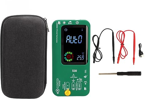 Multimètre numérique multifonctionnel thermomètre infrarouge analyseur de circuit écran LCD couleur HD pour atelier de voiture réparation à domicile ingénierie électrique