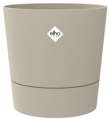 elho FOSS Rund 43cm Blumentopf - Mushroom Beige