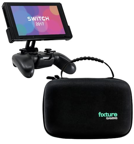 Fixture S1 Bundle: The Original Mount Plus USB Carrying Case for The Nintendo Switch & Pro Controller