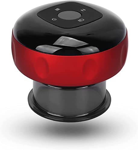 DANLIKT Masseur électrique intelligent 3 en 1 avec 12 niveaux de température et d'aspiration, outil de massage Gua Sha pour soulager la douleur