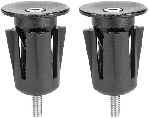 Fahrrad Lenkerstopfen, 1 Paar Aluminiumlegierung Fahrrad Lenkerendstopfen Fahrradlenkergriffe Lenkerendstopfen Kappen für Mountainbike Rennrad Praktisch und geschickt