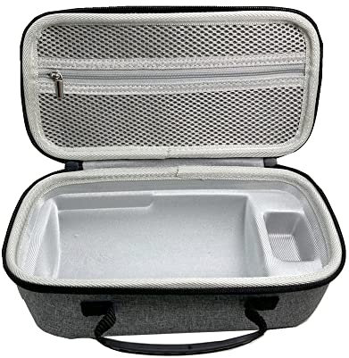 Lycuiw Portable Carrying Case Multifunctional Zipper Travel Carrying Case Dustproof Projectors Accessories Bag for Samsung TheFreestyle and Nebula Anker Capsule 3 Laser 1080p Projector
