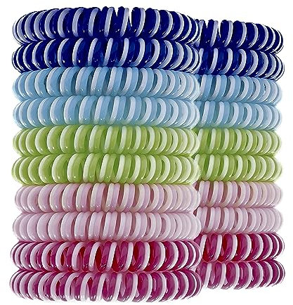 Waterproof Mosquito Repellent Bracelet, 20 Pack, Deet-Free Eva Wrist Bands, Effective Protection, Insect Mosquito Repeller Bands for Adults & Kids, Insect Repellent Protection, Resealable 20 Pack