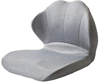 KANBUN Anti-Buckel-Kissen, korrekte Sitzhaltung, Lernen im Büro, Schutz der Wirbelsäule, der Taille, schönes Gesäß, weiche und Bequeme Rückenlehne, Blau