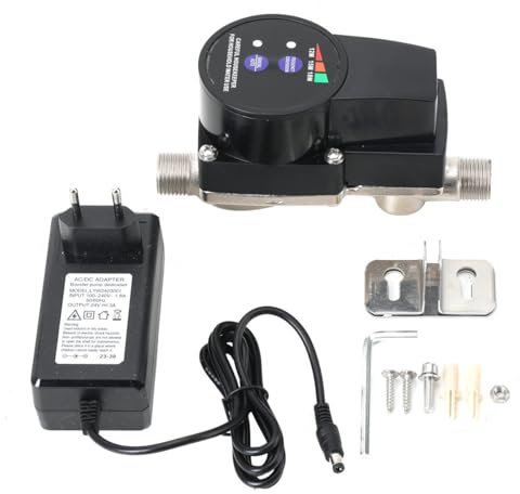ECUTEE Wasser Druckerhöhungspumpe für Garten Wasser Außen Dusche Druckerhöhung Pumpe Wasserpumpe Wasserdruckerhöhungspumpe 50 60 70W(drei Geschwindigkeiten einstellbar) Wasserwater Pressure Booster