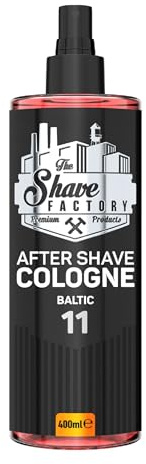 The Shave Factory - Baltic 11 After Shave Cologne Spray - Parfümiertes Eau de Cologne nach der Rasur 400 ml