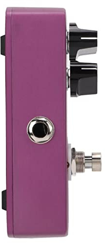 CHICIRIS Pedal de Distorsión para Guitarra, Efecto Analógico de Estructura Metálica para Guitarras Eléctricas con True Bypass y Flash LED, Perfecto para Músicos de Rock y Metal