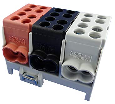 Pollmann Hauptleitungs-Abzweigklemme HLAK 25-3/6 BSG-S, 1 Stück