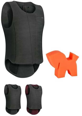 RL24 - Kinder Rückenprotektor Komperdell Ballistic Champion Junior 116-152 | Inkl. Putzschwamm – Protektorenweste – ergonomisch & leicht – seitliche Schutzzonen